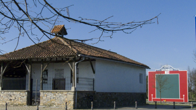 The hermitage of San Miguel de Arbildua (Lauroeta)