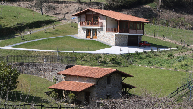 El antiguo molino de la Casa Rural Garaizar